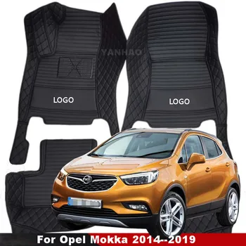 Автомобилни Стелки За Opel Mokka 2014 2015 2016 2017 2018 2019 Автомобилен Стайлинг Аксесоари Авто Интериорни Детайли Кожени Автомобилни Постелки