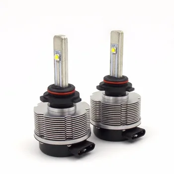 Висококачествена автомобилна led крушка за смяната на фаровете 9006 12V-24V 6000K 2400LM 20W Автоматично лампа на светлина (чифт)