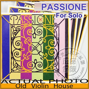 Оригинални струни за цигулка Pirastro Passione Solo, Пълен комплект, 4/4 от сребърни топчета E (219081), произведено в Германия, Топла разпродажба
