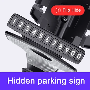 Универсална Кола За Телефон на Таблото Easy Clip Mount Стойката GPS Display Скоба Кола с Номер Знак