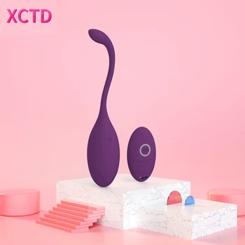 Масажен Вибратор Love Egg Секс Играчки за Възрастни Жени Мастурбатор Отношение Стимулатор на Клитора G Spot Вагинални Топчета Вибрираща Играчка