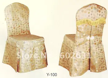 Гореща разпродажба на жълто златен своята практика за стола L-100, висококачествен полиестерен плат, моющаяся / здрав