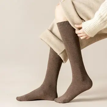 Ежедневни Чорапогащи, Удобни Меки Дамски Чорапогащи на Студена Зима, Безусадочные Дълги Чорапи за Срещи