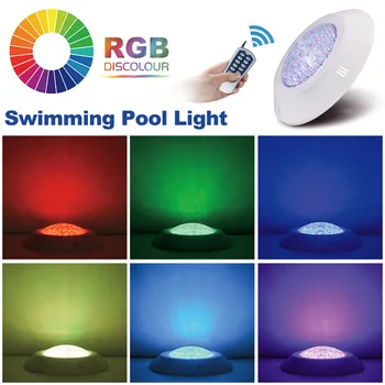 5 бр./лот 24W36W Led лампа за басейна IP68 Водоустойчив 12 В RGB, което променя цвета си, Подводна лампа luz piscina nicho светлина басейна