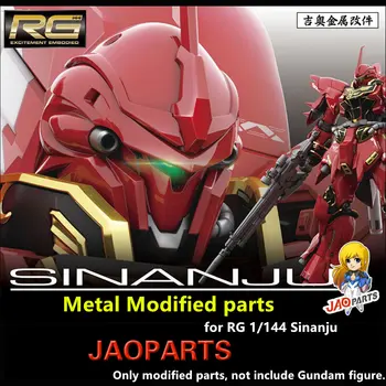 Комплект метални модифицирани части JAOparts за RG 1/144 MSN-06S Sinanju