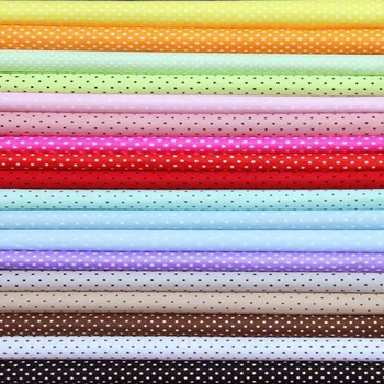 ZY САМ памучно юрган 18 цвята, 25 см х 26 см грах за шиене, капитониране, Легла, Детски текстил, детско спално бельо, памучен плат