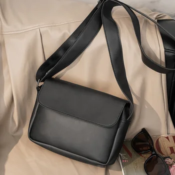 Реколта Обикновена Чанта През Рамо, Луксозни Водоустойчива Чанта От Изкуствена Кожа, Нови Многофункционални Чанти За Едно Рамо За Мъже XA149C