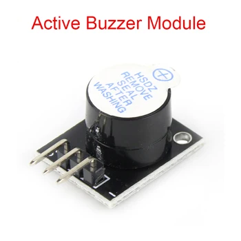 1 бр. 3,3-5 В малък активен звуков сензор със сигнал за задействане на нивото на звука Електронни градивни елементи могат да се използват с официални платки на Arduino