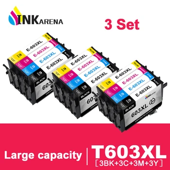За Epson 603XL съвместим за Expression Home XP-3100 XP-4100 XP-2100 XP-2105 XP-3105 XP-4105 Принтер t603xl касети с мастило