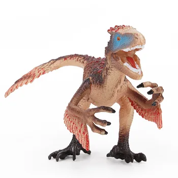 PVC Детски Играчки Динозаври Фигурки на Динозаври се Събират Реалистични Модели на Ютарапторов Детски Когнитивни Играчки Подаръци