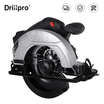 Drillpro 5000 об./мин. 190 mm 18 Безжична Електрически циркуляр Филтър Дървообработващи Режещи Машина Инструмент за Makita 18v Батерия